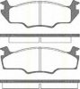 TRISCAN 8110 29102 Brake Pad Set, disc brake